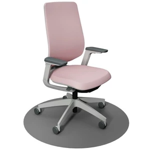 Se:Flex home office forgószék szürke váz, pink ülőlappal