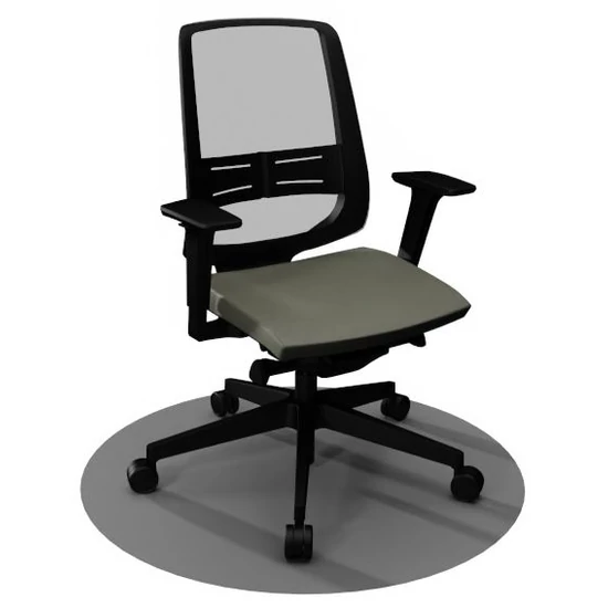 Carlotta home office forgószék, sötétszürke ülőlappal